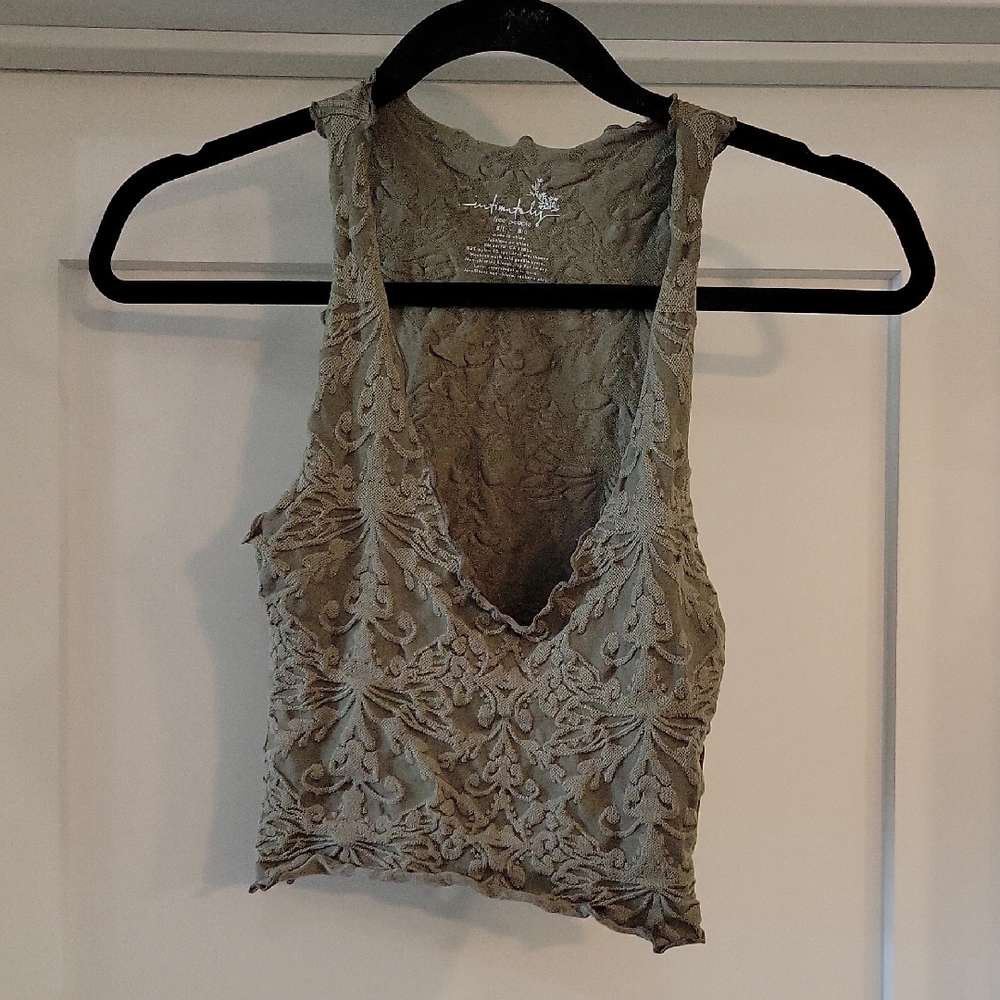 Intimately Free People Cropped Cami M/L